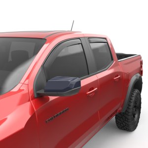 GMC Canyon Window Visors - EGR - In-Channel - Matte - `23-`25