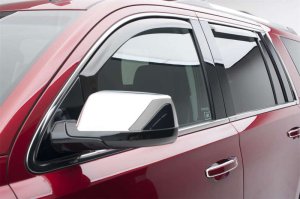 Chevrolet Tahoe Window Visors - Front + Rear - EGR - In-Channel - Dark Smoke - `15-`20