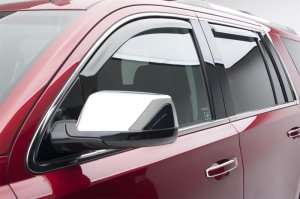 Chevrolet Tahoe Window Visors - Front + Rear - EGR - In-Channel - Dark Smoke - `15-`20
