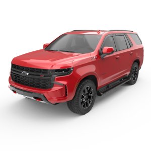 Chevrolet Tahoe Wind Deflectors - Front + Rear - EGR - In-Channel - Dark Smoke - `21-`25