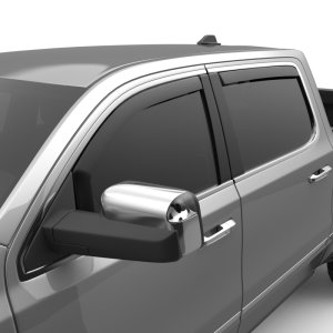 Ram 1500 Window Visors - Front + Rear - EGR - In-Channel - Matte Black - `19-`25