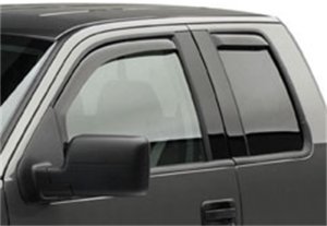 Ford F-150 Window Visors - Front + Rear - EGR - In-Channel - Dark Smoke - `09-`14 Ford F-150 Window Visors - Front + Rear - EGR - In-Channel - Dark Smoke - `09-`14