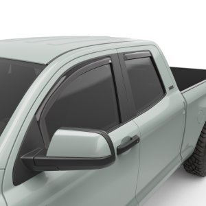 Toyota Tundra Wind Deflectors - Front + Rear - EGR - In-Channel - Dark Smoke - `07-`21