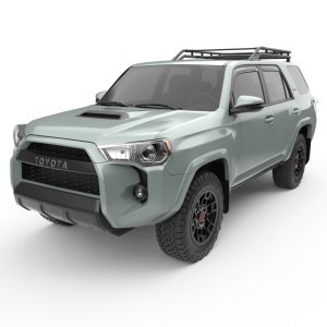 Toyota 4Runner Wind Deflectors - Front + Rear - EGR - In-Channel - Dark Smoke - `10-`24