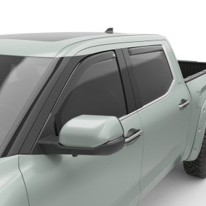 Toyota Tundra Window Visors - Front + Rear - EGR - In-Channel - Dark Smoke - `22-`25