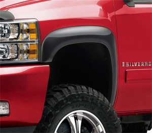 Chevrolet Silverado 3500 Fender Flares - Front + Rear - EGR - Rugged Look - Black - `07-`14