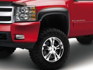 Chevrolet Silverado 3500 Fender Flares - Front + Rear - EGR - Rugged Look - Black - `07-`14