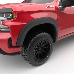 Chevrolet Silverado 1500 Fender Flares - EGR - Rugged Series - Black - `23-`25