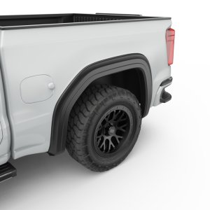 GMC Sierra 1500 Fender Flares - Front + Rear - EGR - Rugged - Black - `19-`23
