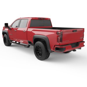 Chevrolet Silverado 3500HD Fender Flares - Front + Rear - EGR - Rugged Set - Black - `20-`23