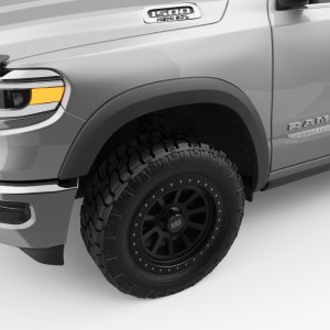 Ram 1500 Fender Flares - Front + Rear - EGR - Rugged Series - Black - `19-`25