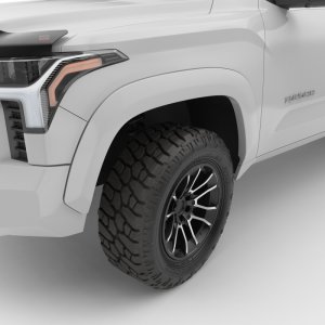 Toyota Tundra Fender Flares - EGR - Summit Series - White - `22-`25