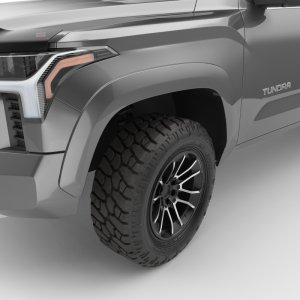 Toyota Tundra Fender Flares - EGR - Summit Series - Magnetic Gray - `22-`25