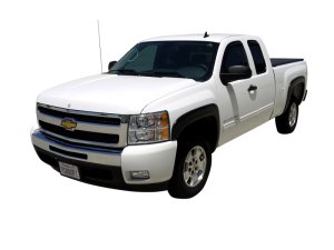 Chevrolet Silverado 1500 Fender Flares - Front + Rear - EGR - OEM Look - Black - `07-`13