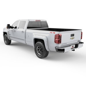 Chevrolet Silverado 3500HD Fender Flares - EGR - Bolt-On Look Color Match - Summit White - `15-`19