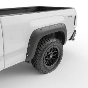 GMC Canyon Fender Flares - Front + Rear - EGR - Bolt On Look - Black - `15-`22