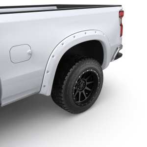 Chevrolet Silverado 1500 Fender Flares - EGR - Bolt-On Look, Paint to Code - Summit White - `23-`25