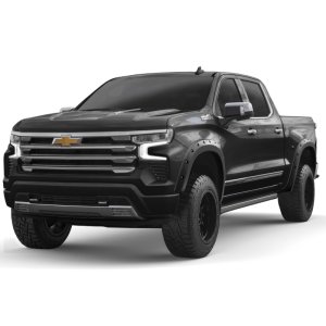 Chevrolet Silverado 1500 Fender Flares - EGR - Bolt-On Look - Black - `23-`25
