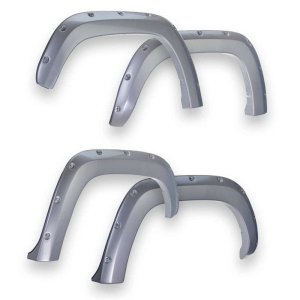 Chevrolet Silverado 1500 Fender Flares - EGR - Bolt-On - Switchblade Silver - `19-`24