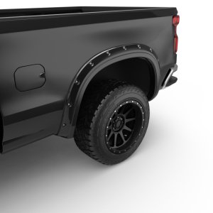 Chevrolet Silverado 1500 Fender Flares - EGR - Bolt-On Look - Black - `19-`22