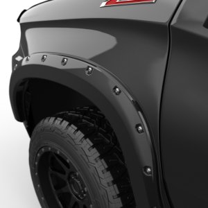 Chevrolet Silverado 1500 Fender Flares - EGR - Bolt-On Look - Black - `19-`22