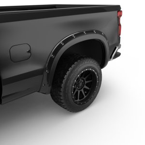 Chevrolet Silverado 1500 Fender Flares - EGR - Bolt-On Look - Black - `19-`22