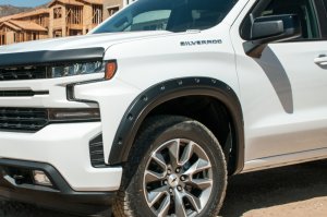 Chevrolet 1500 Fender Flares - Front + Rear - EGR - Bolt-On Style - Black - 2019