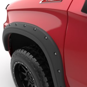 Chevrolet 1500 Fender Flares - Front + Rear - EGR - Bolt-On Style - Black - 2019