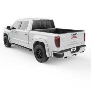 GMC Sierra 1500 Fender Flares - EGR - Traditional Bolt-On Look - White - `19-`23