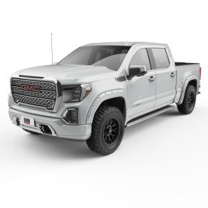 GMC Sierra 1500 Fender Flares - EGR - Traditional Bolt-On Look - White - `19-`23