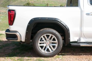 GMC Sierra 1500 Fender Flares - Front + Rear - EGR - Bolt-On Series Premium - Black - `19-`24