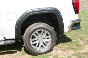 GMC Sierra 1500 Fender Flares - Front + Rear - EGR - Bolt-On Series Premium - Black - `19-`24