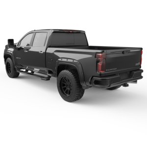 Chevrolet Silverado 2500HD Fender Flares - EGR - Traditional Bolt-On Look - Black - `20-`23