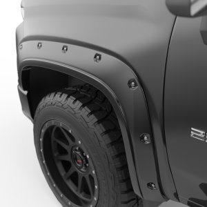 Chevrolet Silverado 2500HD Fender Flares - EGR - Traditional Bolt-On Look - Black - `20-`23