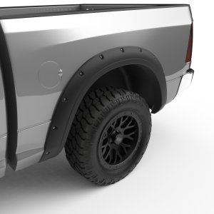Dodge Ram Fender Flares - Front + Rear - EGR - Bolt-On Look - Black - `09-`10