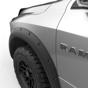 RAM 1500 Classic Fender Flares - Front + Rear - EGR - Bolt-On Look - Black - `11-`24