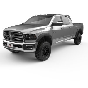 Ram 2500 Fender Flares - Front + Rear - EGR - Bolt-On Look - Black - `12-`18