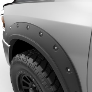 Ram 2500 Fender Flares - Front + Rear - EGR - Bolt-On Series Premium - Black - `19-`23