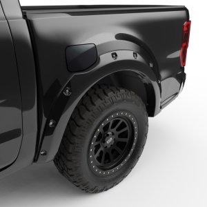 Ford Ranger Fender Flares - EGR - Traditional Bolt-On Look, Color Match - Black - `19-`22