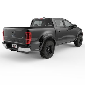 Ford Ranger Fender Flares - EGR - Traditional Bolt-On Look, Color Match - Black - `19-`22