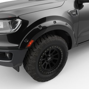 Ford Ranger Fender Flares - EGR - Traditional Bolt-On Look, Color Match - Black - `19-`22