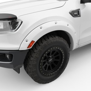 Ford Ranger Fender Flares - EGR - Traditional Bolt-On Look - White - `19-`22