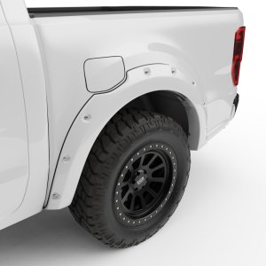 Ford Ranger Fender Flares - EGR - Traditional Bolt-On Look - White - `19-`22