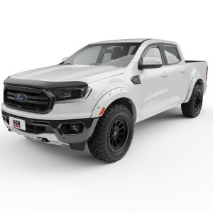 Ford Ranger Fender Flares - EGR - Traditional Bolt-On Look - White - `19-`22