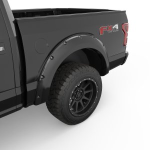 Ford F-150 Fender Flares - EGR - Bolt-On Look Color Match - Shadow Black - `18-`20