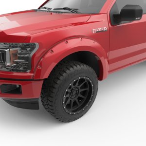Ford F-150 Fender Flares - EGR - Bolt-On Look Color Match - Race Red - `18-`20