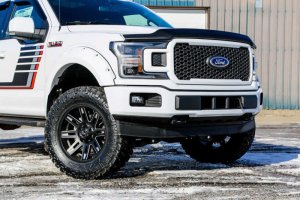 Ford F-150 Fender Flares - EGR - Bolt-On Look Color Match - Oxford White - `18-`20