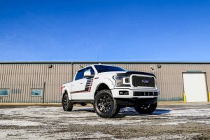 Ford F-150 Fender Flares - EGR - Bolt-On Look Color Match - Oxford White - `18-`20