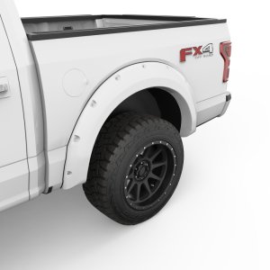 Ford F-150 Fender Flares - EGR - Bolt-On Look Color Match - Oxford White - `18-`20