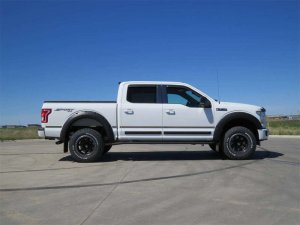 Ford F-150 Fender Flares - Front + Rear - EGR - Bolt-On Look - Black Matte - `18-`20